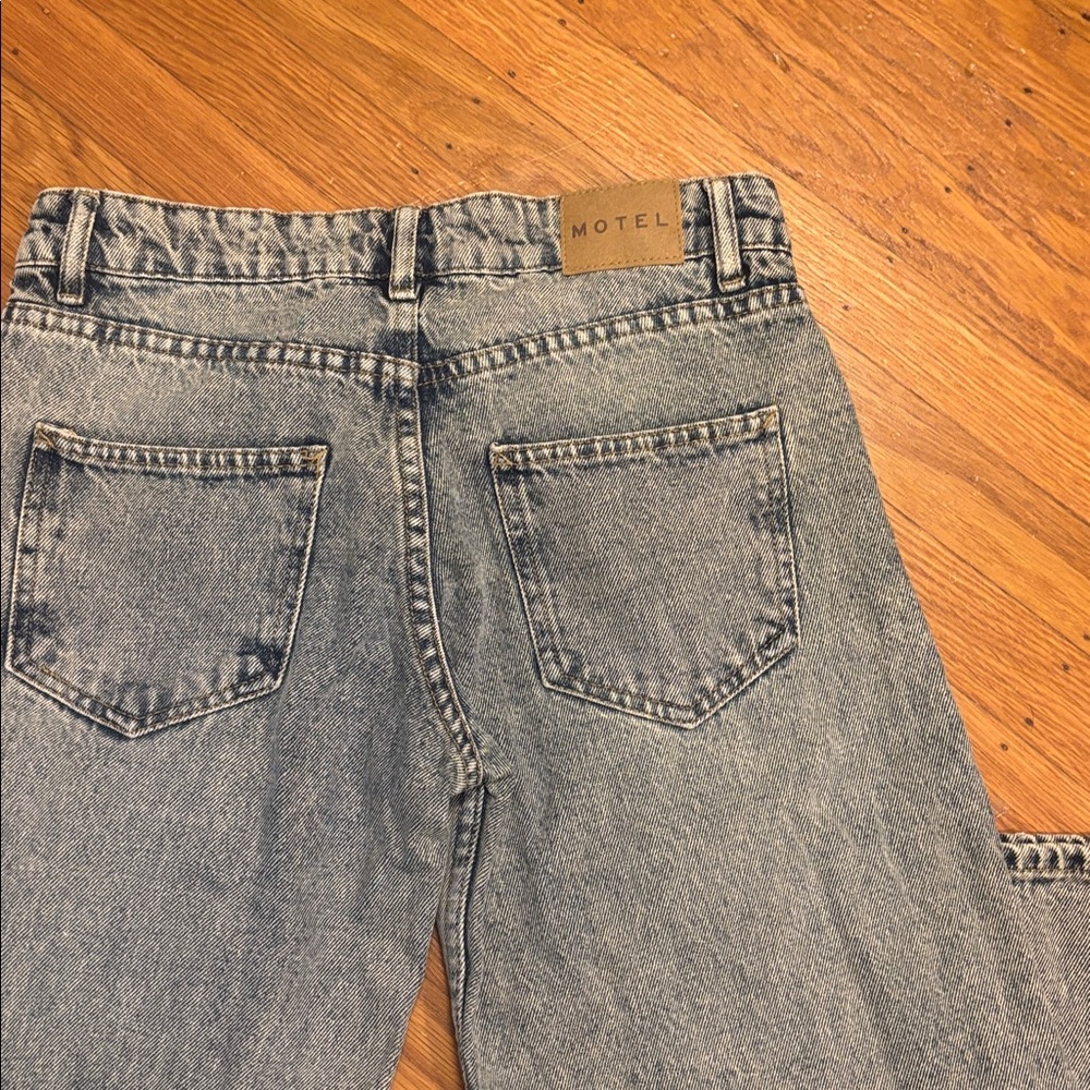 Motel Rocks Low Rise Parallel Jeans - Picture 5 of 8
